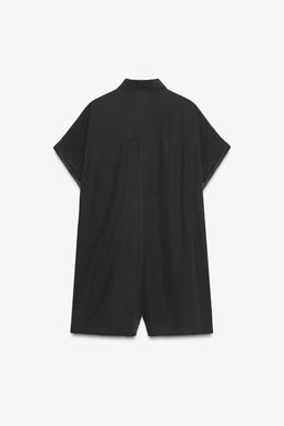 FLOWING JUMPSUIT WITH POCKETS - Zara фото 10
