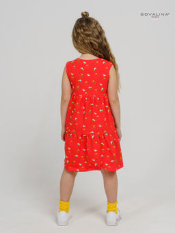 Сарафан Мия пчелки на красном - Sovalina фото 11