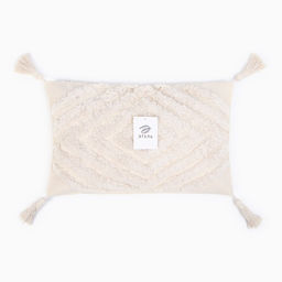 Наволочка декоративная Этель Бохо, 30х50 см, цвет молочный, 100% хлопок  фото 5