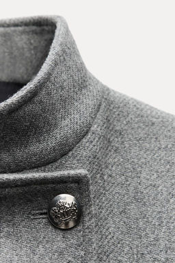 WOOL DOUBLE-BREASTED COAT - Zara фото 8