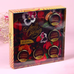 Подарочный набор Любви и счастья: крем-мёд 30 г ? 5 шт., чай с лесными ягодами 50 г - Фабрика счастья фото 18