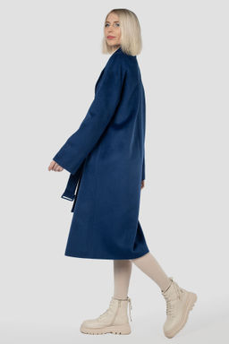 Пальто женское демисезонное (пояс) - El podio фото 4