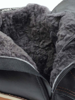 04-DMD-M7079 BLACK Ботинки зимние женские (натуральная кожа, натуральный мех) - No name фото 18