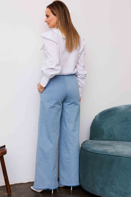 Брюки AURA 4131-170 голубой  фото 4