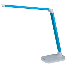 TLD-521 Blue/8W/Светильник настольный/LED/800Lm/5000K/Dimmer/Цвет-синий металлик