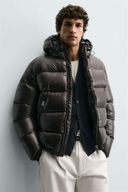 100% FEATHER WATER-REPELLENT DOWN JACKET - Zara фото 5