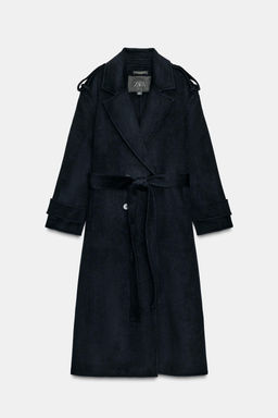 LONG WOOL BLEND COAT ZW COLLECTION LIMITED EDITION - Zara фото 7