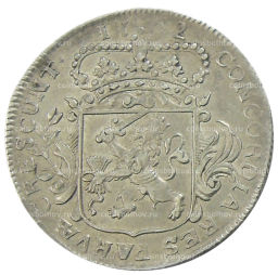 1/4 серебряного дуката 1762 года Голландская республика  Зеландия
