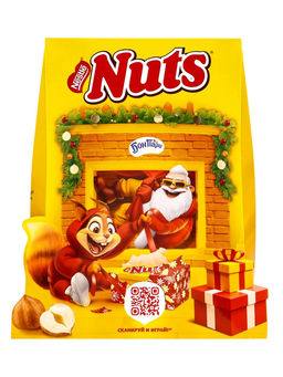 Сладкий новогодний подарок NUTS Камин, 301 г - Simaland фото 4