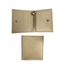 Портмоне женское Croco-ПР-917 натуральная кожа 2 отд, 6 карм, бежевый флотер (28) 264611