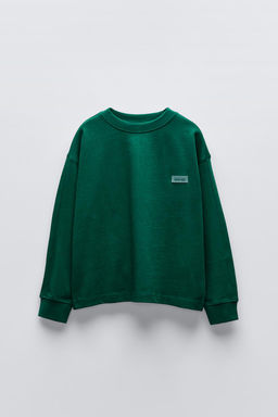 HEAVY JERSEY LABEL T-SHIRT - Zara фото 20