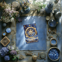 ФРЕЯ PNBM-034 Набор для раскрашивания по номерам (на магните) 10 х 15 см Таро. Колесо Фортуны  фото 5