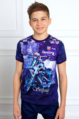 Футболка "Дайтона ",фиолетовый