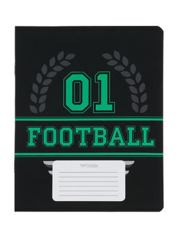 Цена за 6 шт. Тетрадь 12 листов в клетку, Calligrata «Футбол», МИКС