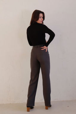 10972 Брюки со стрелками чёрные - Martichelli фото 26