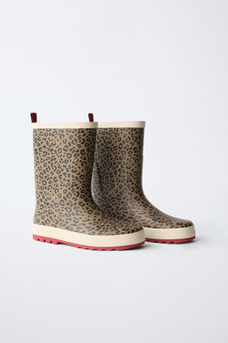 BOTA AGUA ANIMAL PRINT / Marr?n - Zara фото 2