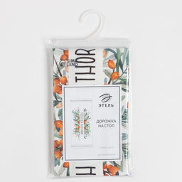 Дорожка на стол Этель Berry garden 30х70 см, 100% хлопок, саржа 190 г/м2  фото 7
