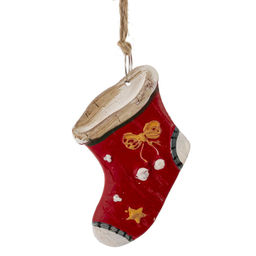 Изделие декоративное подвесное "Колокольчик/Елка/Носок/Варежка", L4 W1 H5,5 см, 4в.