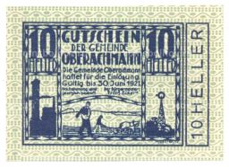 10 геллеров 1920 года Австрия  Нотгельд