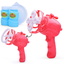 Пистолет для мыльных пузырей с пропеллером, в пакете