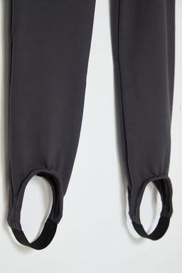 TRENDYOLMILLA Siyah F?rcal? Soft Kumas Fuzo Tam Boy Yoga Orme Spor Tayt THMAW25TY00009  фото 25