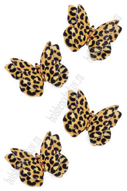 Лазерная вырубка из фетра "Бабочка" 5 см (10 шт) №18 несклеенная