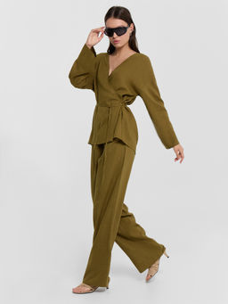 Жакет женский зеленый - Mark formelle фото 8