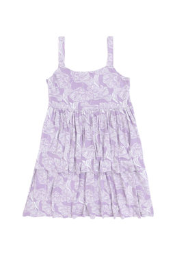 K_z _ocuk Lila _rme Elbise Sepette S_rpriz _ndirim - U.s. polo assn фото 2