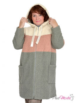 Куртка-пальто Модель №766 размеры 44-84 - Plusmoda фото 7