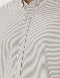 _a_la Slim Fit _izgili Uzun Kollu G_mlek