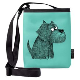 Сумка для девочек, арт.60689/ 25 КРЭЙЗИ ПЕС 13х18х4 см, полиуретан, молния, шелкография в д