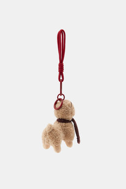 LLAMA SCARF CHARM KEYRING - Zara фото 3