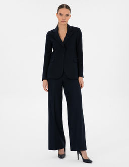 Lacivert Kuma_ Pantolon