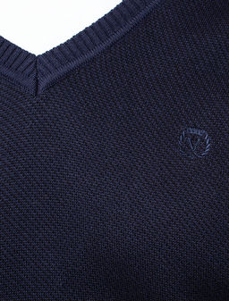 VILATTE / Джемпер фактурной вязки  фото 3