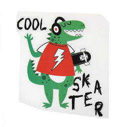 Термотрансфер арт.TBY.1219 Cool Scater 13х15см, уп.10шт