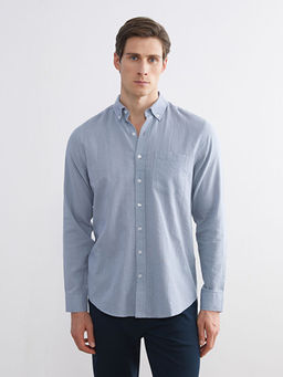 Regular Fit Uzun Kollu Arm?rl? Erkek G?mlek