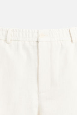 TEXTURED REGULAR FIT TROUSERS - Zara фото 39