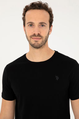 Футболка U.S. Polo Assn мужская черная хлопок  фото 9