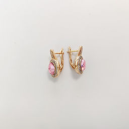 Серьги с кристаллами Swarovski