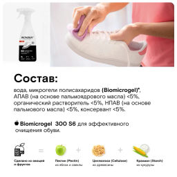Пена очиститель для обуви и кроссовок WONDER lab, 550мл