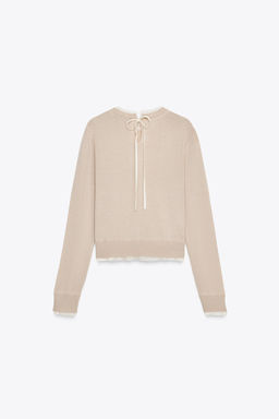 WOOL BLEND KNIT SWEATER - Zara фото 7