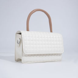 Сумка-мессенджер на клапане, цвет молочный - Simaland фото 3