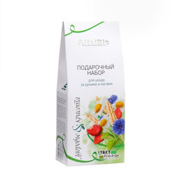 Набор AltaiBio по уходу за кожей рук и ног: крем для рук + крем для ног