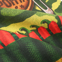 Набор кухонных полотенец Доляна. Генерал кухни, 35?60 см-2 шт., 100% хлопок, рогожка 160 г/м?