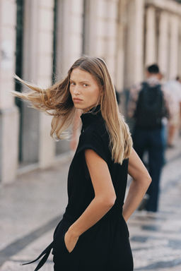 BELTED JUMPSUIT - Zara фото 5