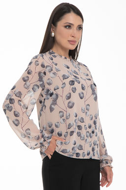 Блуза Волшебный шифон (пудра)