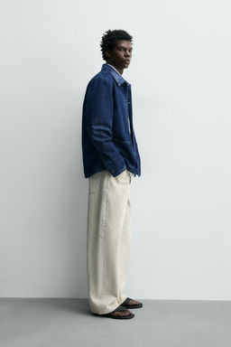 JEANS BAGGY FIT / Azul cielo - Zara фото 4