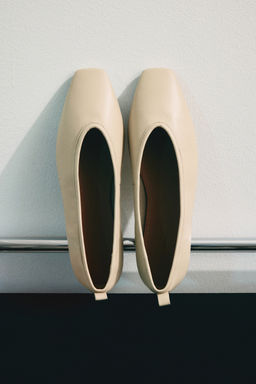 Leather ballet flats - H&m фото 3