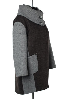 01-10048 Пальто женское демисезонное - El podio фото 7