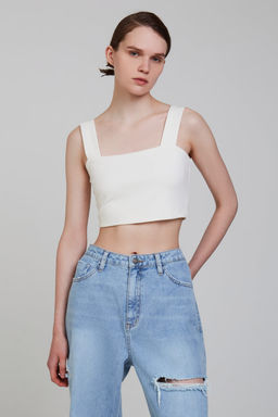 Блузка в виде кроп-топа - Incity фото 2